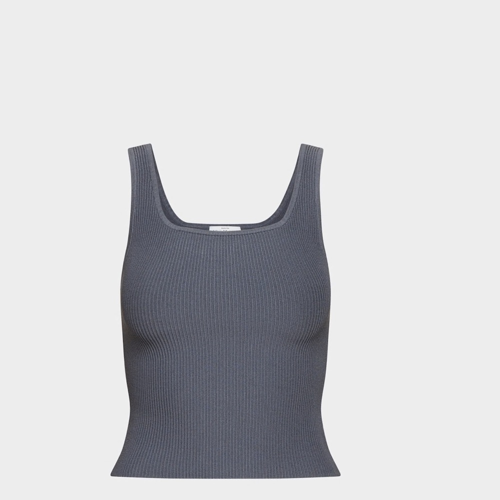 Aritzia Babaton sculpt knit squareneck tank Size XL